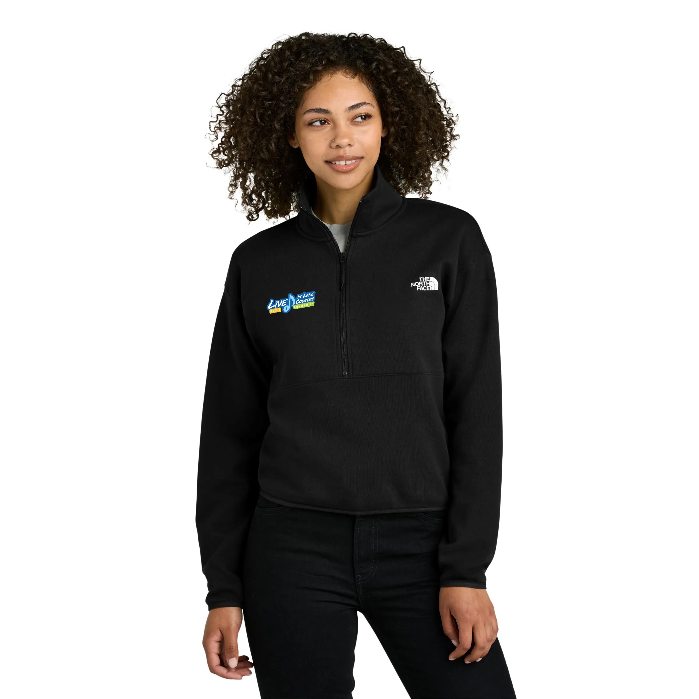The North Face(R) Women's Double-Knit 1/2-Zip Fleece 7