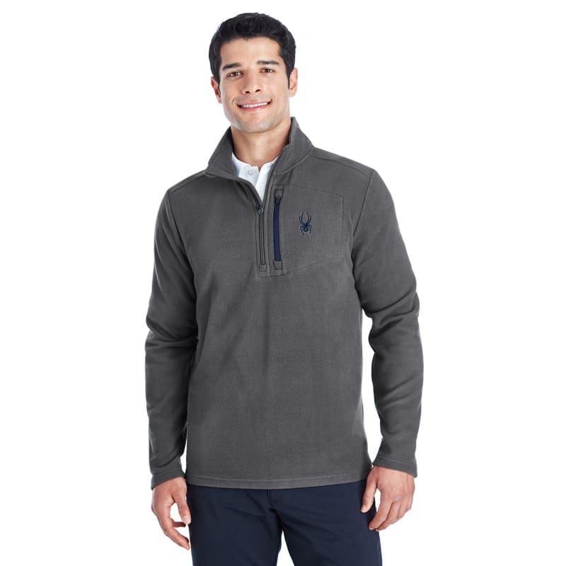 Spyder Men's Transport Quarter-Zip Fleece Pullover 1