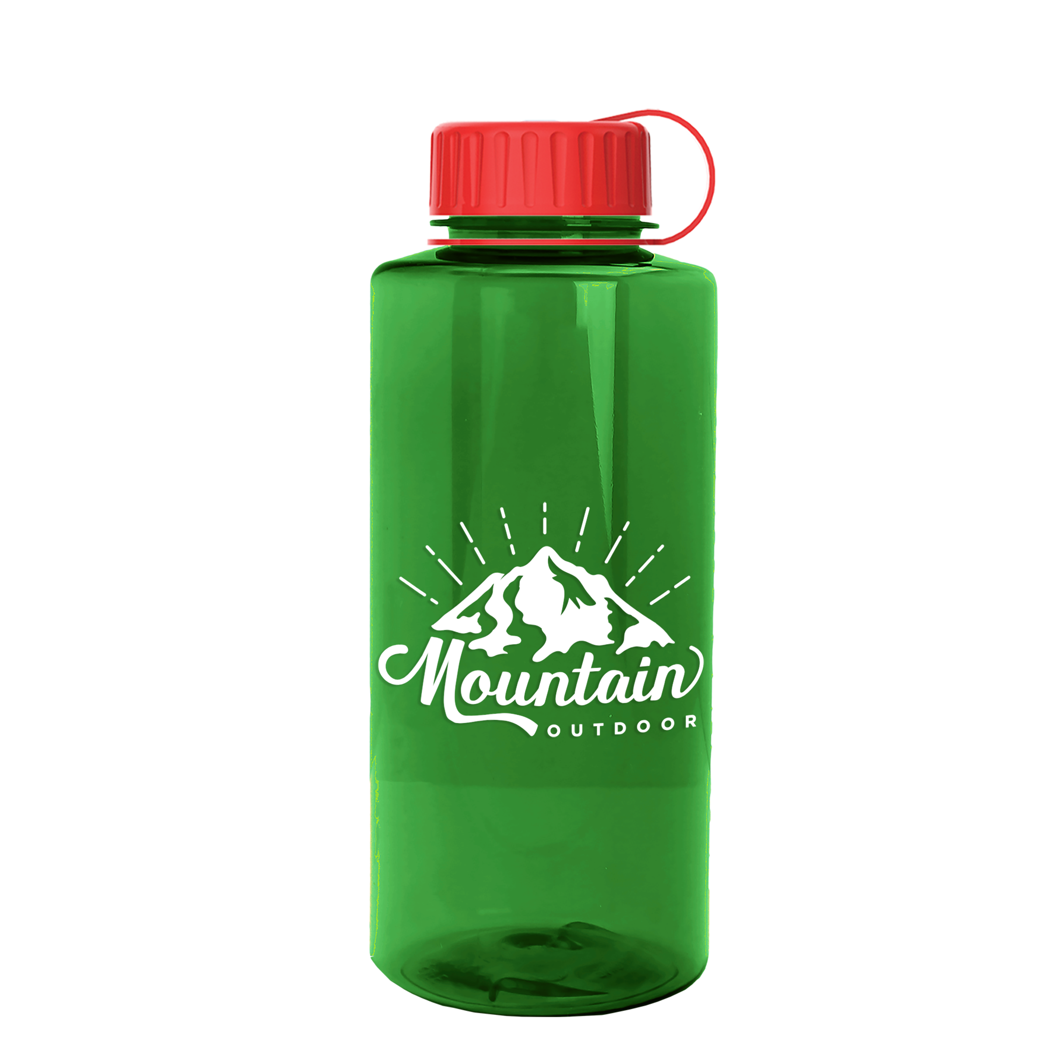 Garyline® Mountaineer Tritan® Bottle with Tethered Lid - 36 oz. 176
