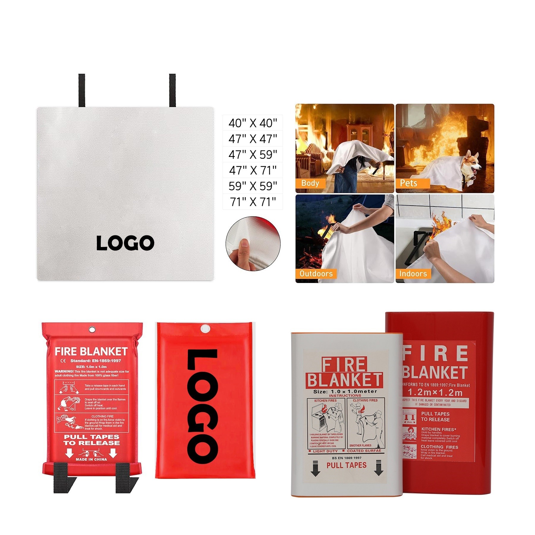 Emergency Fire Blanket