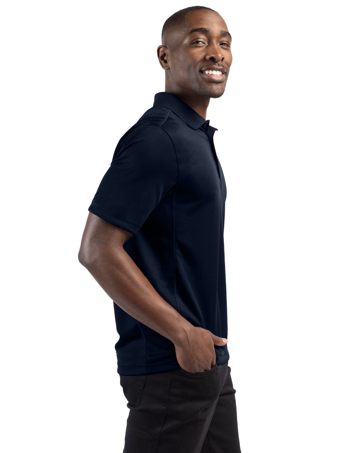 Clique Ice Pique Tech Mens Polo 30