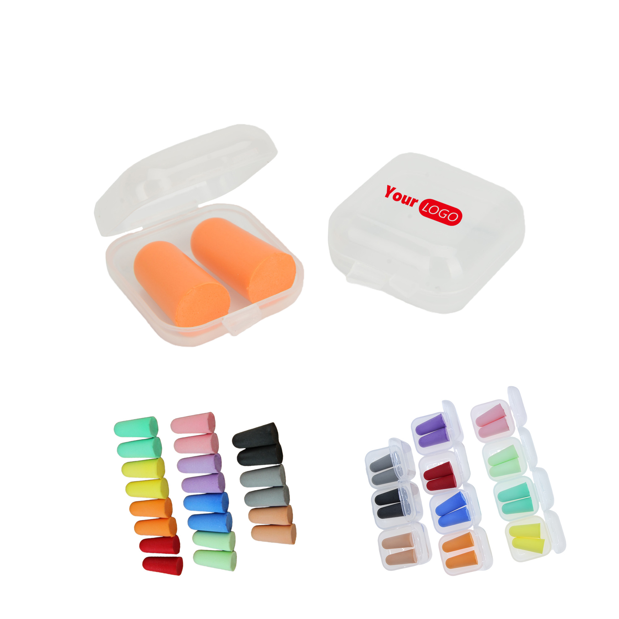 Custom Logo Foam Ear Plugs Set 2