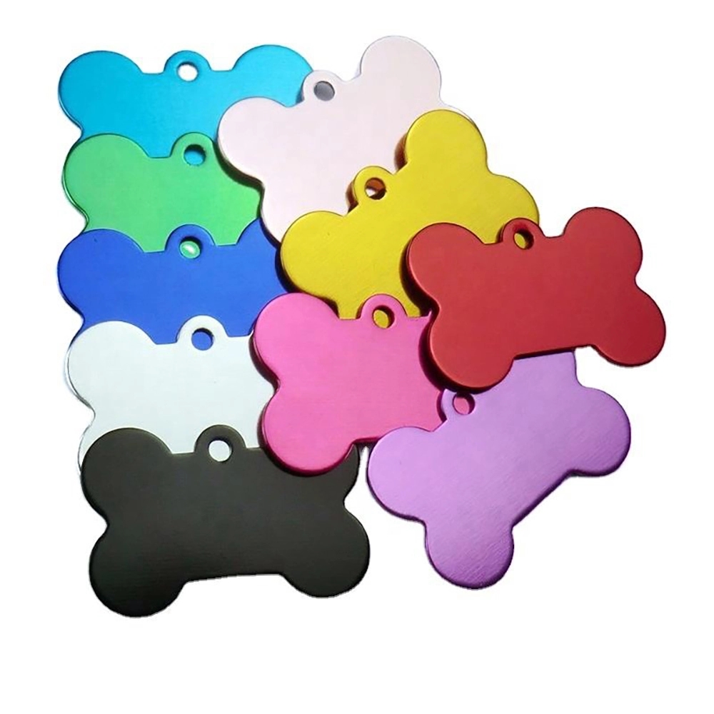 Bone Shape Pet Id Tag 1