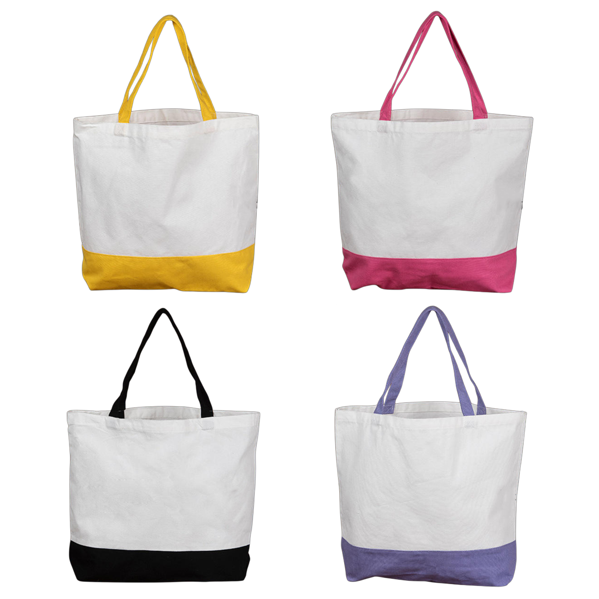 Large Capacity Portable Canvas Tote Bag, custom tote bag with logo imprint 3