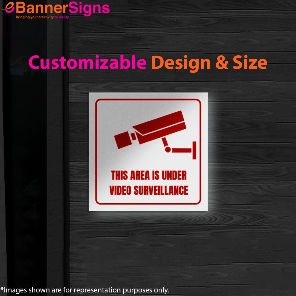 Reflective Metal Sign with Top & Bottom holes 6