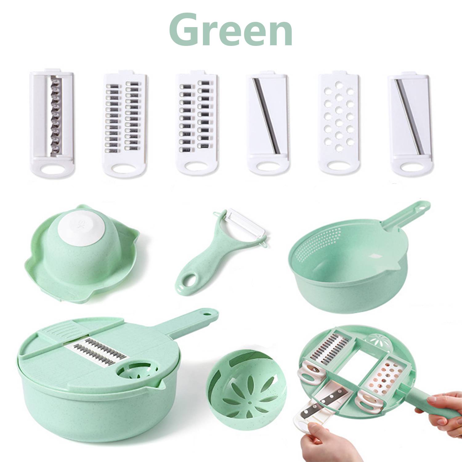 Multi-function 9-in-1 Vegetable Cutter 6