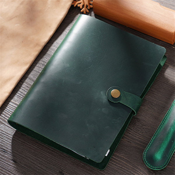 A5 Leather Retro Loose-Leaf Notebook 3