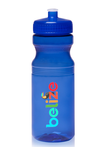 24 oz. Poly-Clear Bike Water Bottles 5