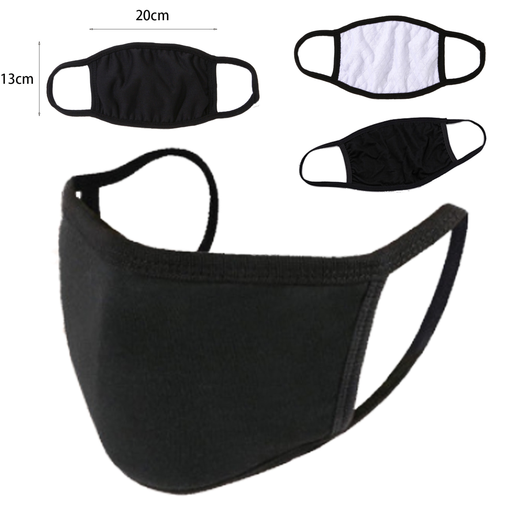 2 Ply Protective Cotton Mask Cover 1