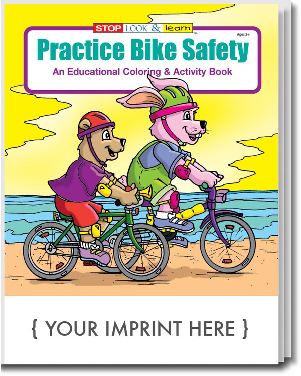 COLORING BOOK - Practice Bike Safety Coloring & Activity Book 4