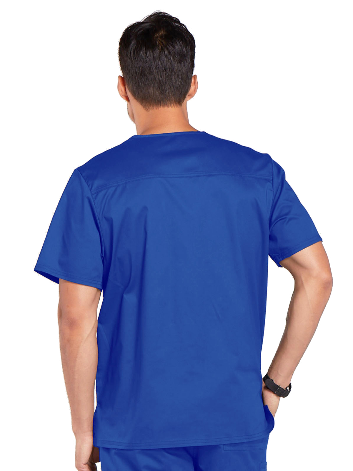 Cherokee - Workwear Core Stretch - Men's 1-Pocket Tuckable V-Neck Top 3