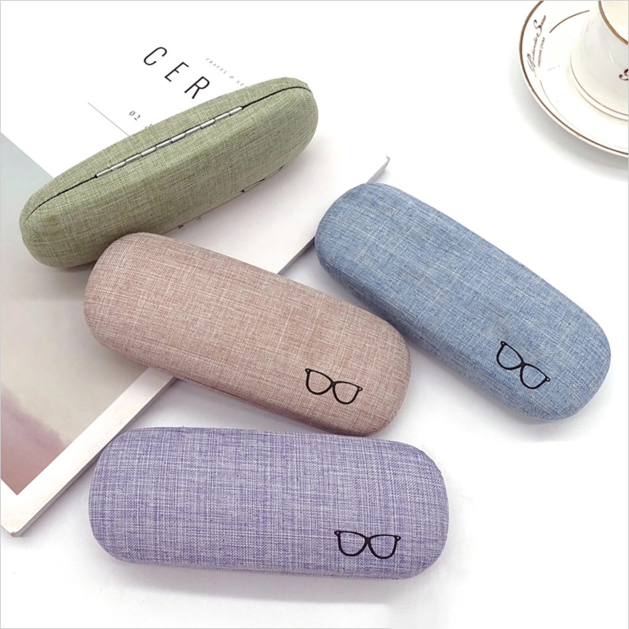 Hard Shell Eyeglasses Case Protector 5