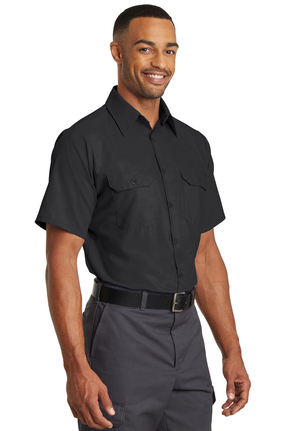 Red Kap Short Sleeve Solid Ripstop Shirt. SY60 27