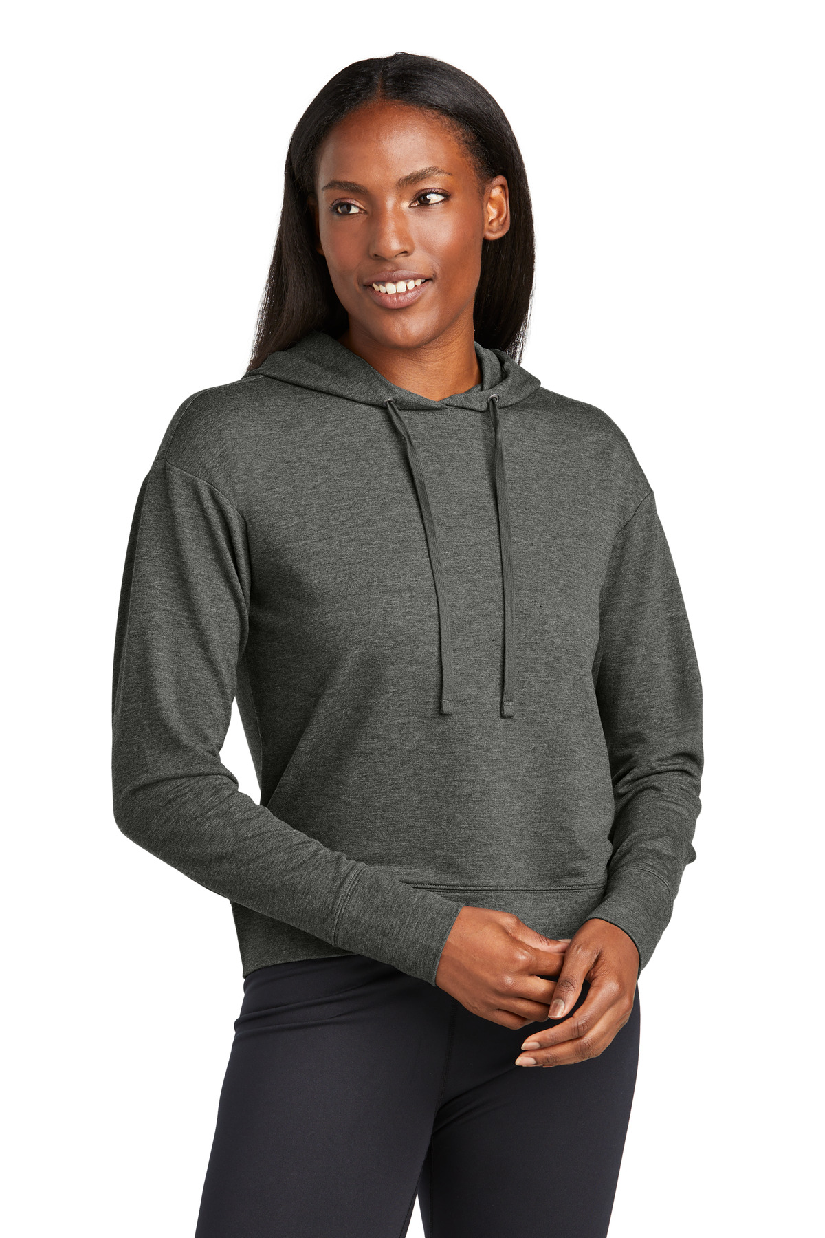 Sport-Tek Women's Sport-Wick Flex Fleece Pullover Hoodie LST562 2