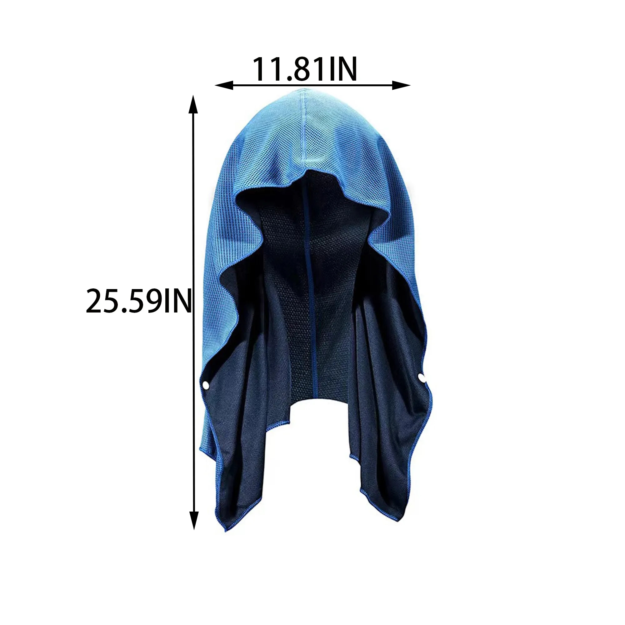 U-Shaped Cold Feeling Hoodie Towel Can Be Customized 2