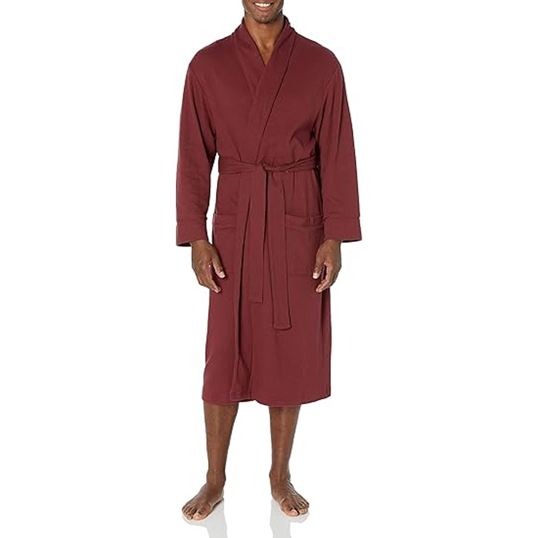Men's Lightweight Waffle Robe 4