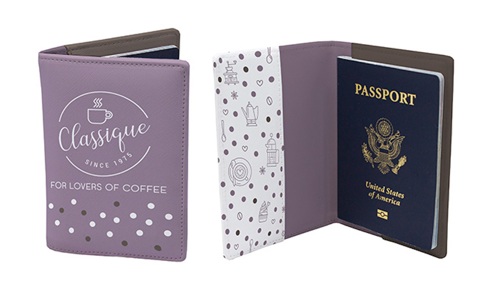 LVL Vegan Leather Passport Case