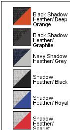 Shadow Heather Striped Flat Bill Snapback Cap