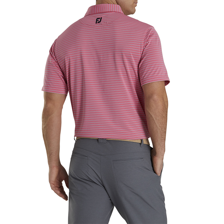 FootJoy ProDry Performance Stretch Lisle Pinstripe Polo 11