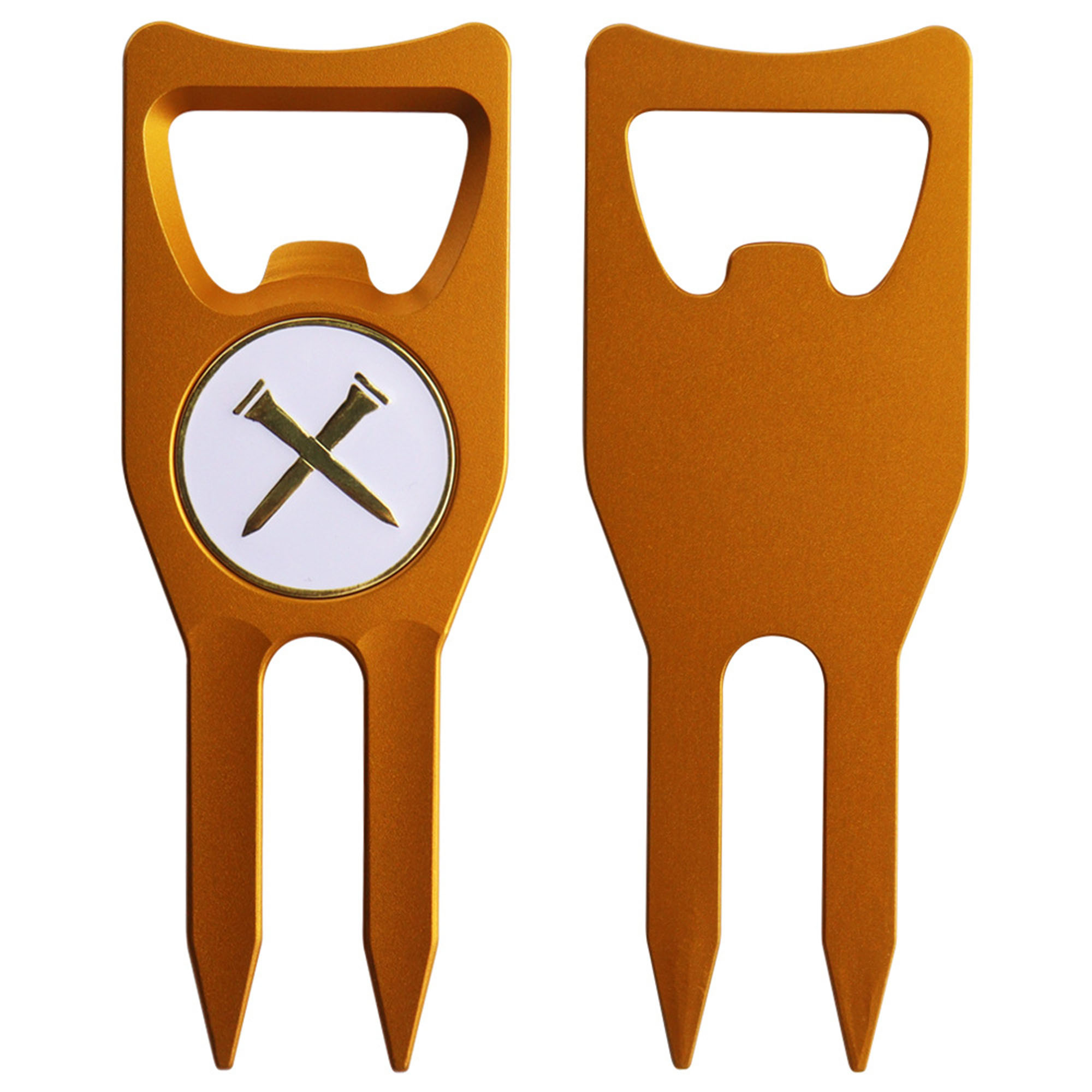 Aluminium Alloy Golf Divot Tool with Bottle Opener 1