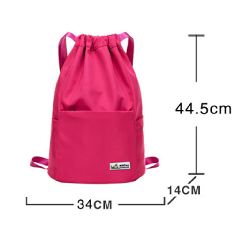 Premium Oxford Fabric Drawstring Unisex Backpack 2