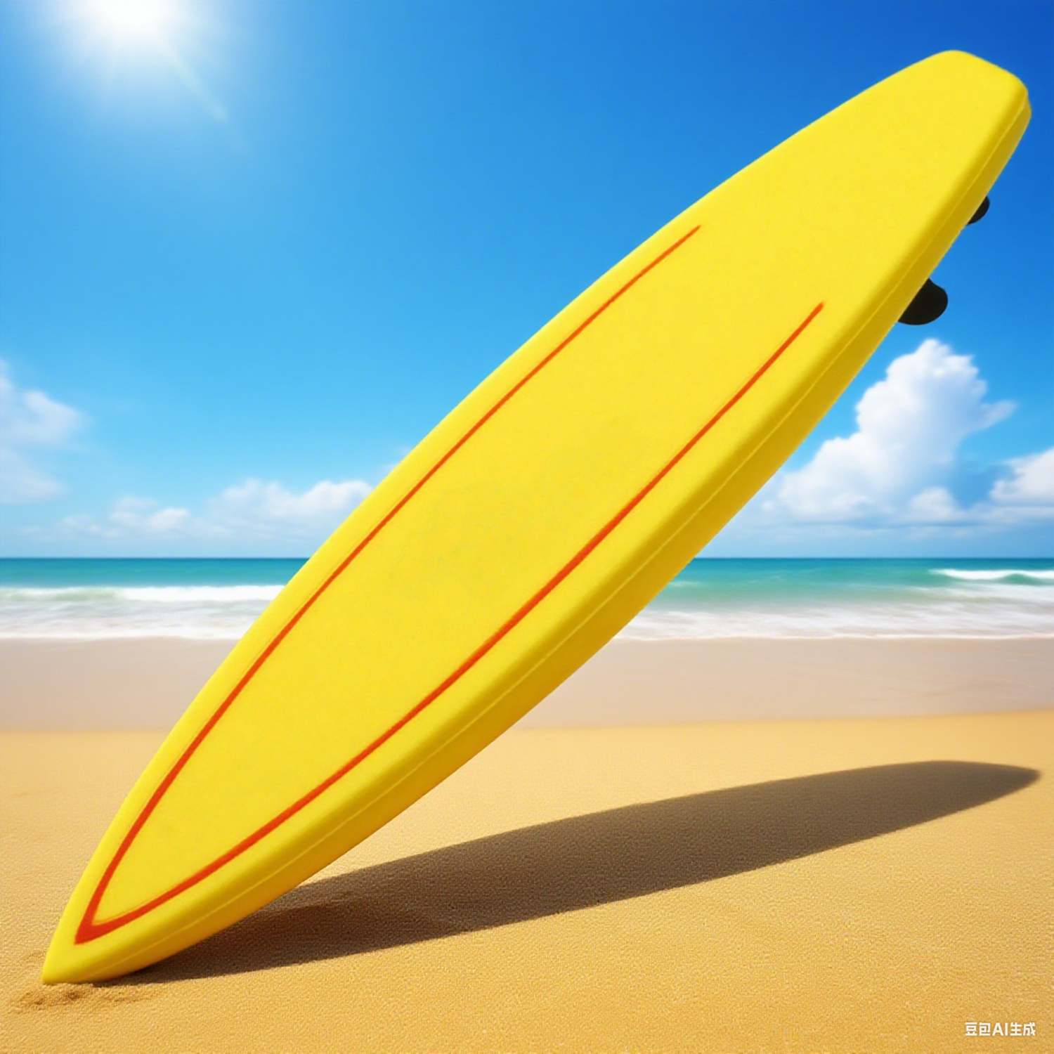 PU Foam Surfboard Stress Reliever Squeeze Toy 7