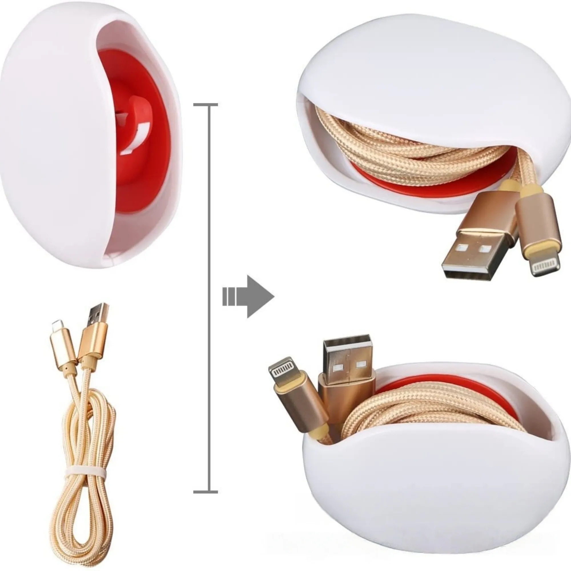 Automatic Retractable Cord Organizer 8