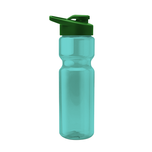 Blazer 28oz Transparent Bike Bottle w/Drink-thru Lid 1322
