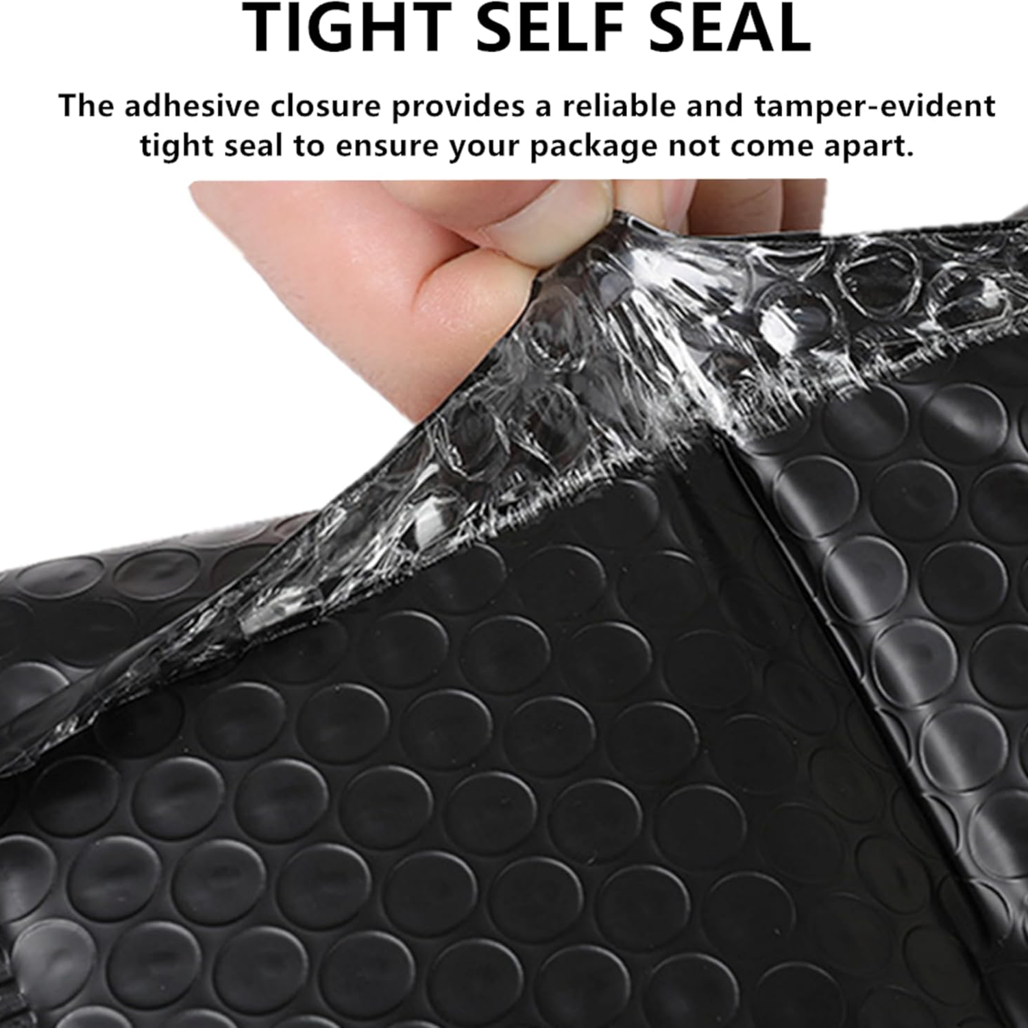 Eco-friendly Black Shipping Envelop Mailers 4