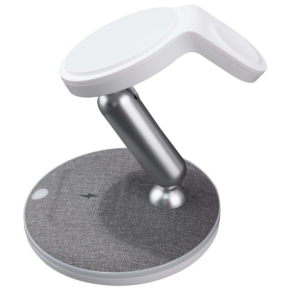 Peoria 3-In-1 Magnetic Wireless Charger & Stand with Night Light 7