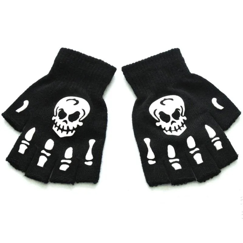 Halloween Skull Gloves MOQ 5PCS 2