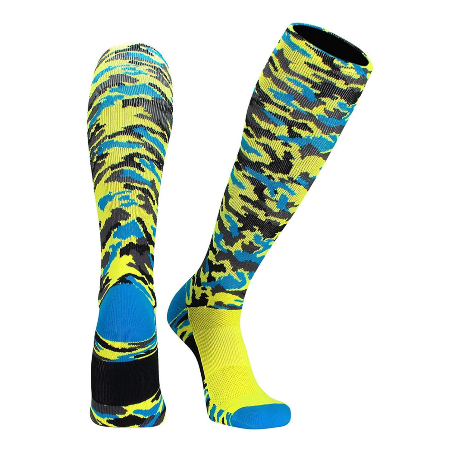 Cushioned knee high knitted baseball socks, 144 needle 2