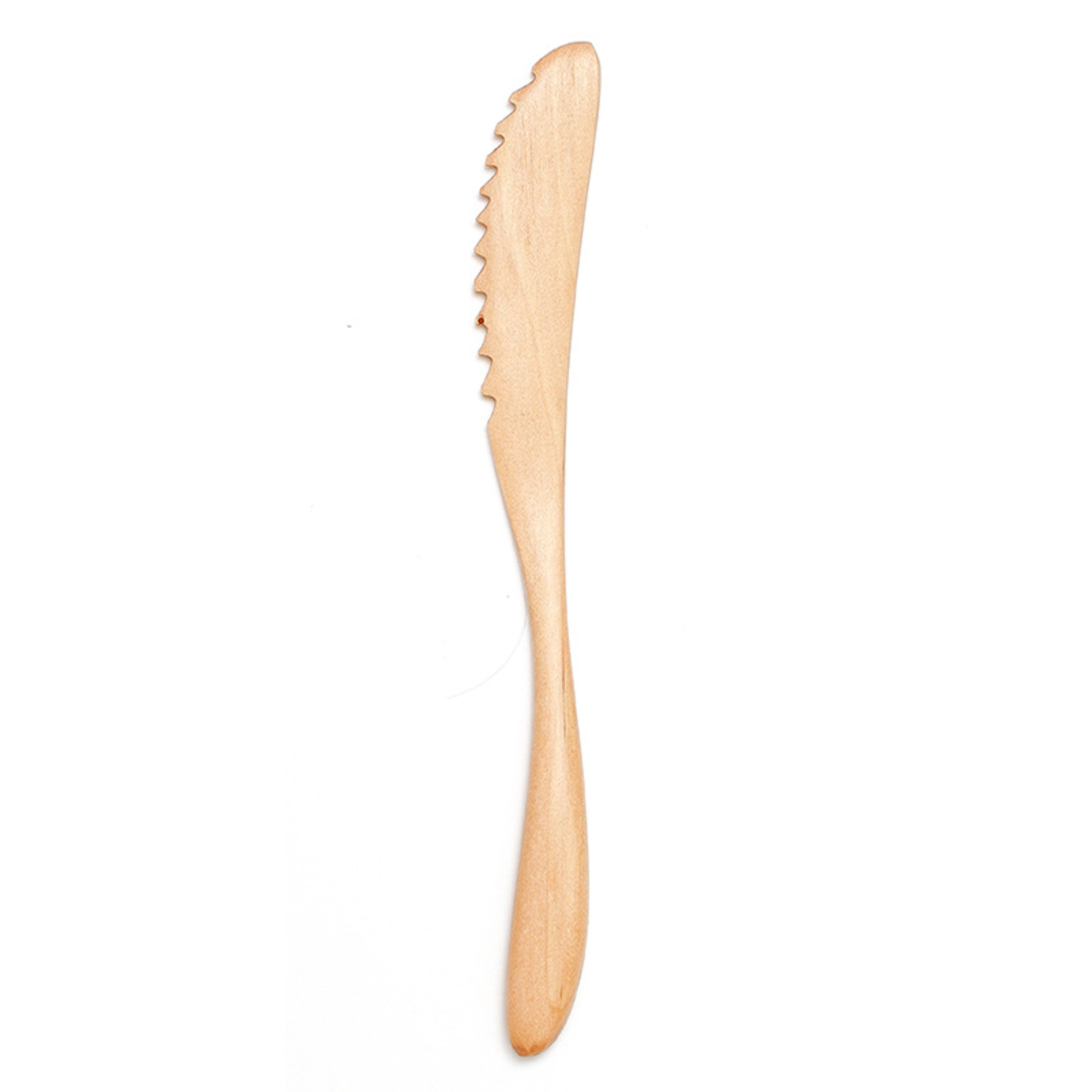 Eco-Friendly Wooden Serrated Kitchen Knife 4