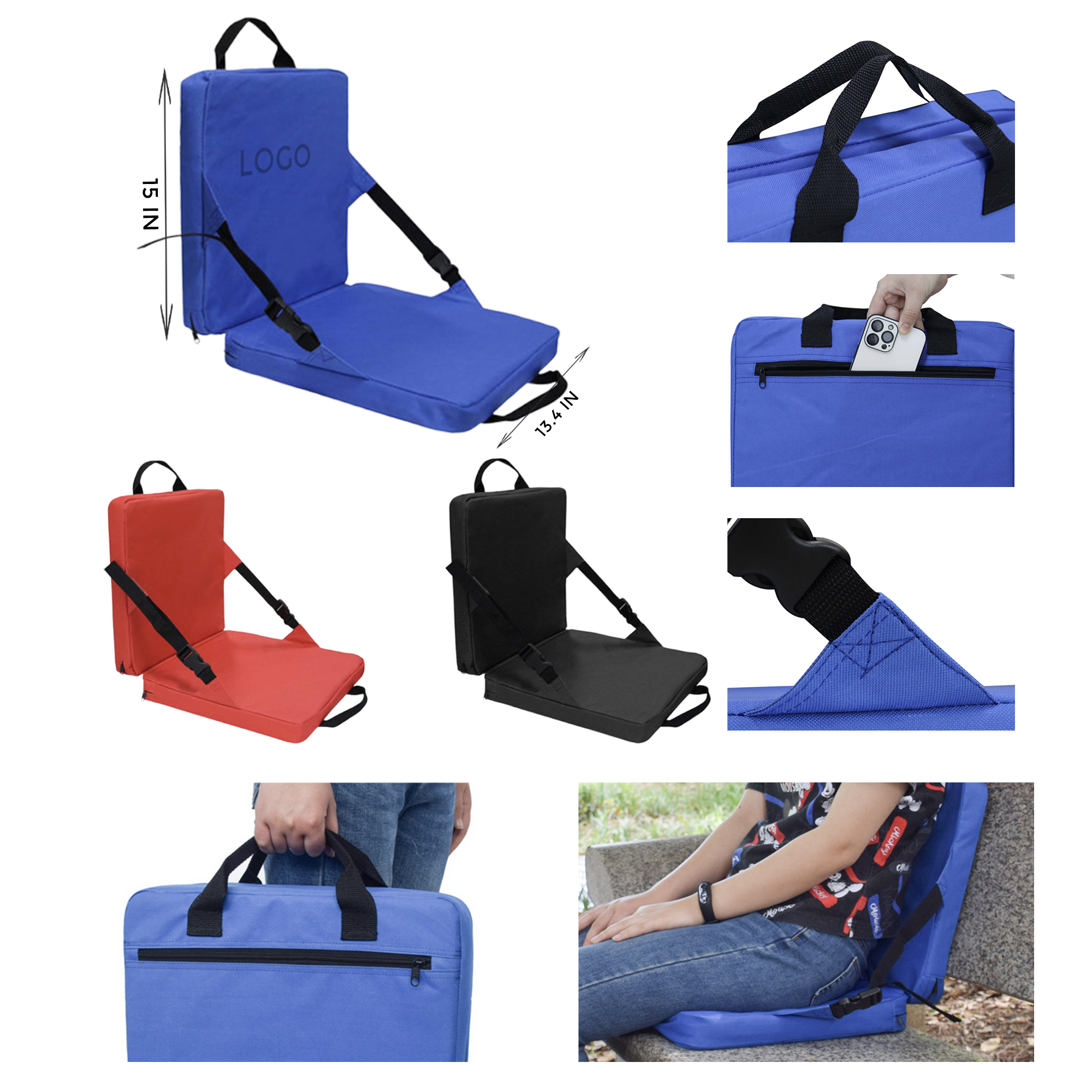 MOQ 10 PCS Versatile Outdoor Collapsible Chair 2