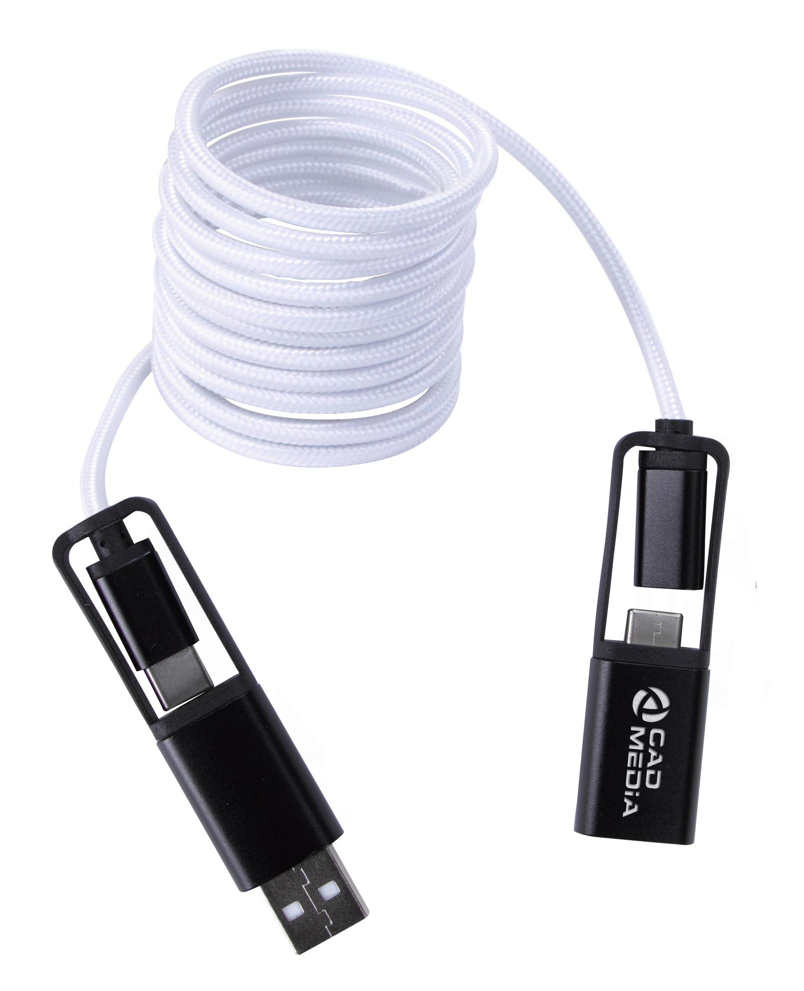 All-Over Braided Long Cable Extender