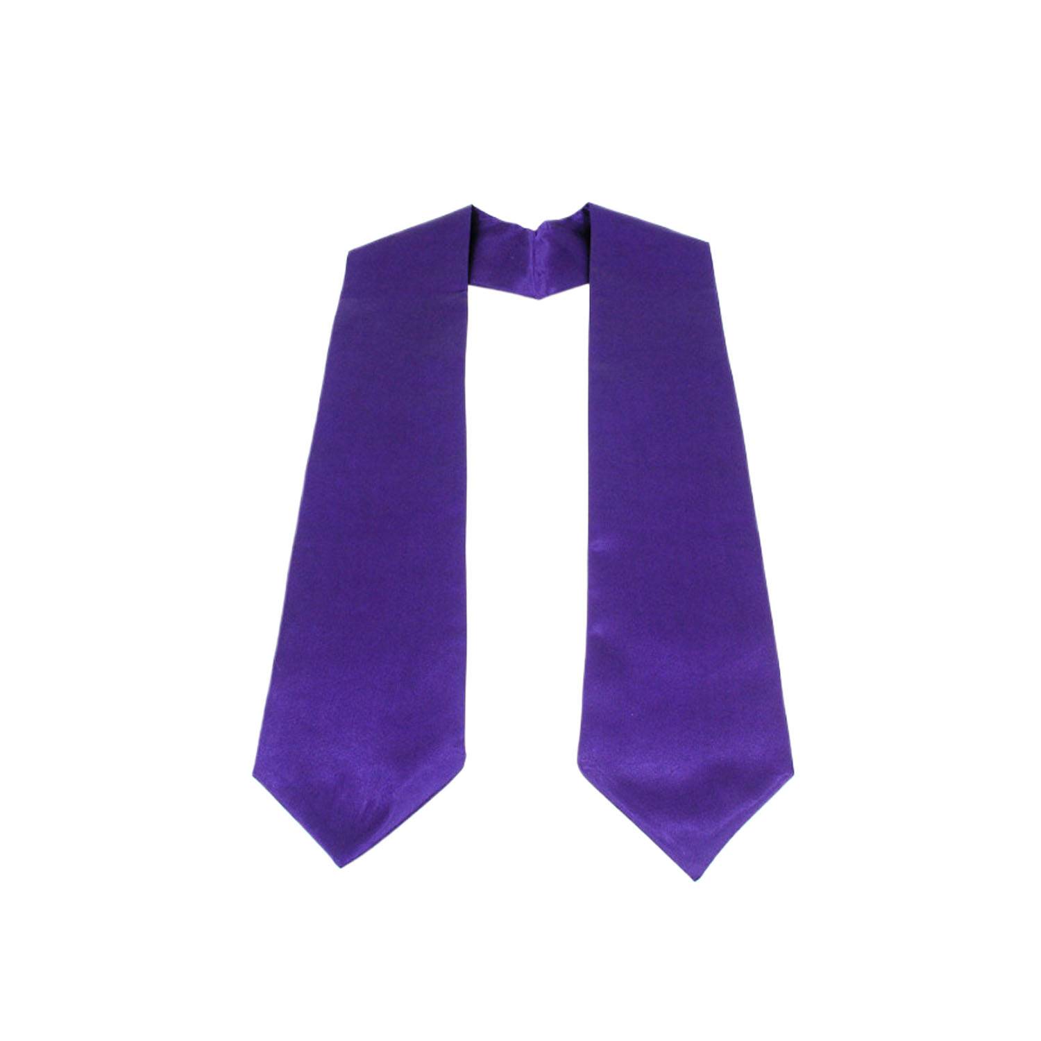 60in Soft Elegant Durable Polyester Graduation Stole 6