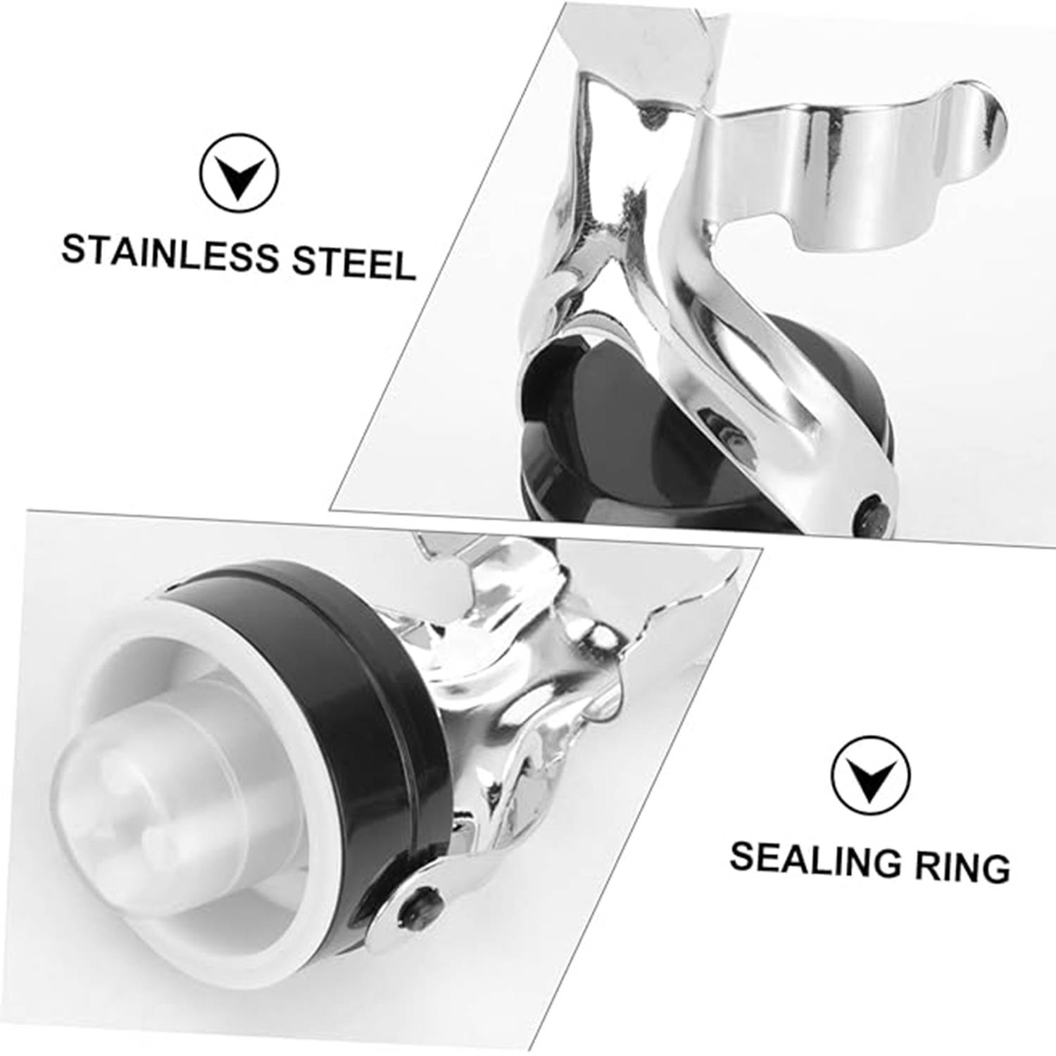 Stainless Steel Champagne Stopper 3