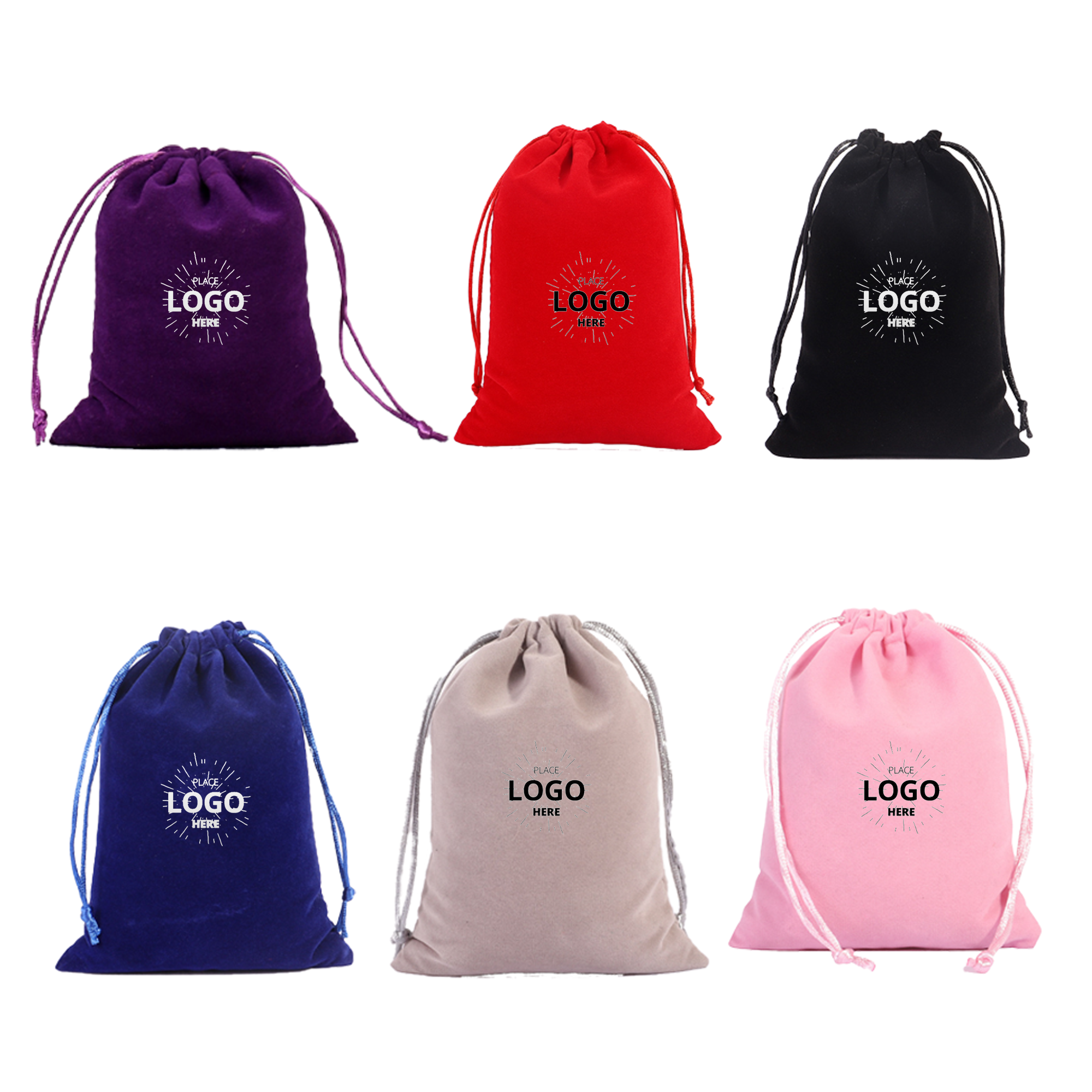 Drawstring Velvet Bag 2