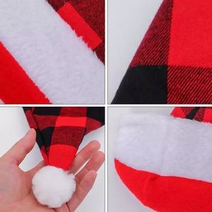 Plaid Santa Hat 1