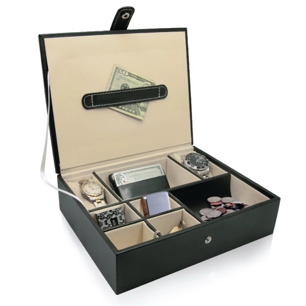 Leatherette Valet Box 4