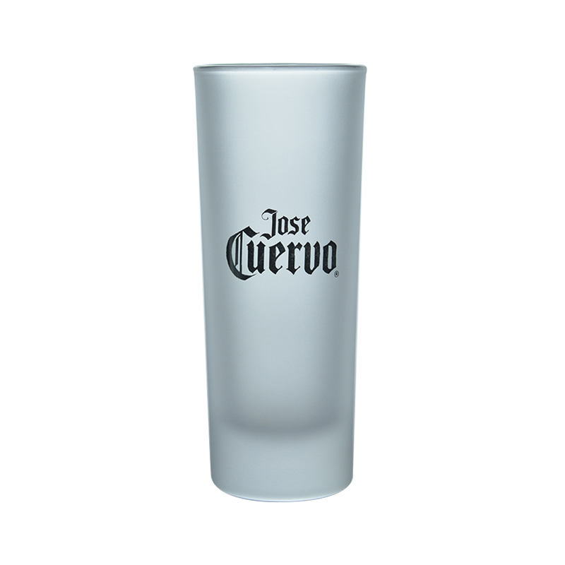 Custom Frosted Tall Shooter Glasses 2 Oz. 2