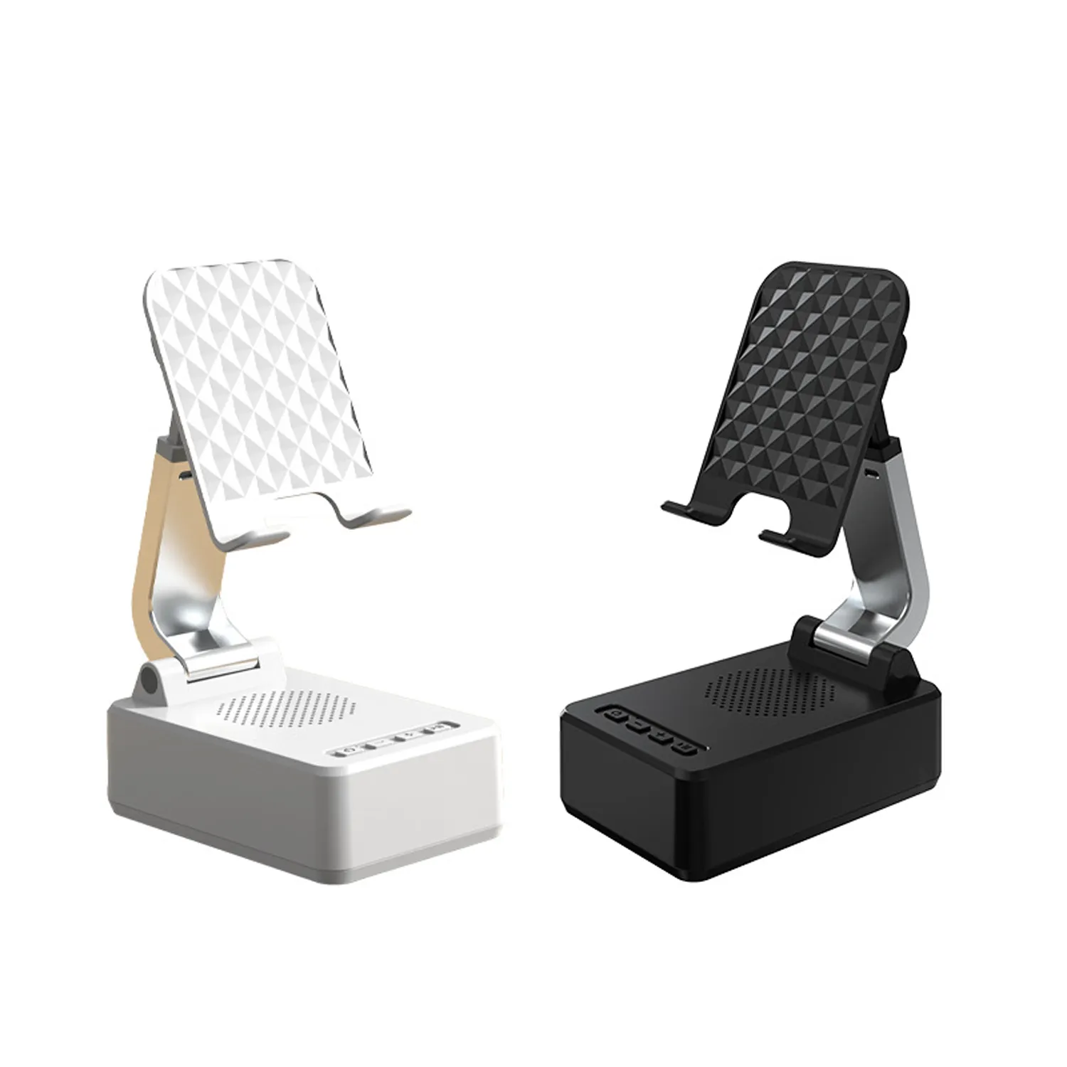 Cell Phone Stand with Wireless Bluetooth Speaker 1