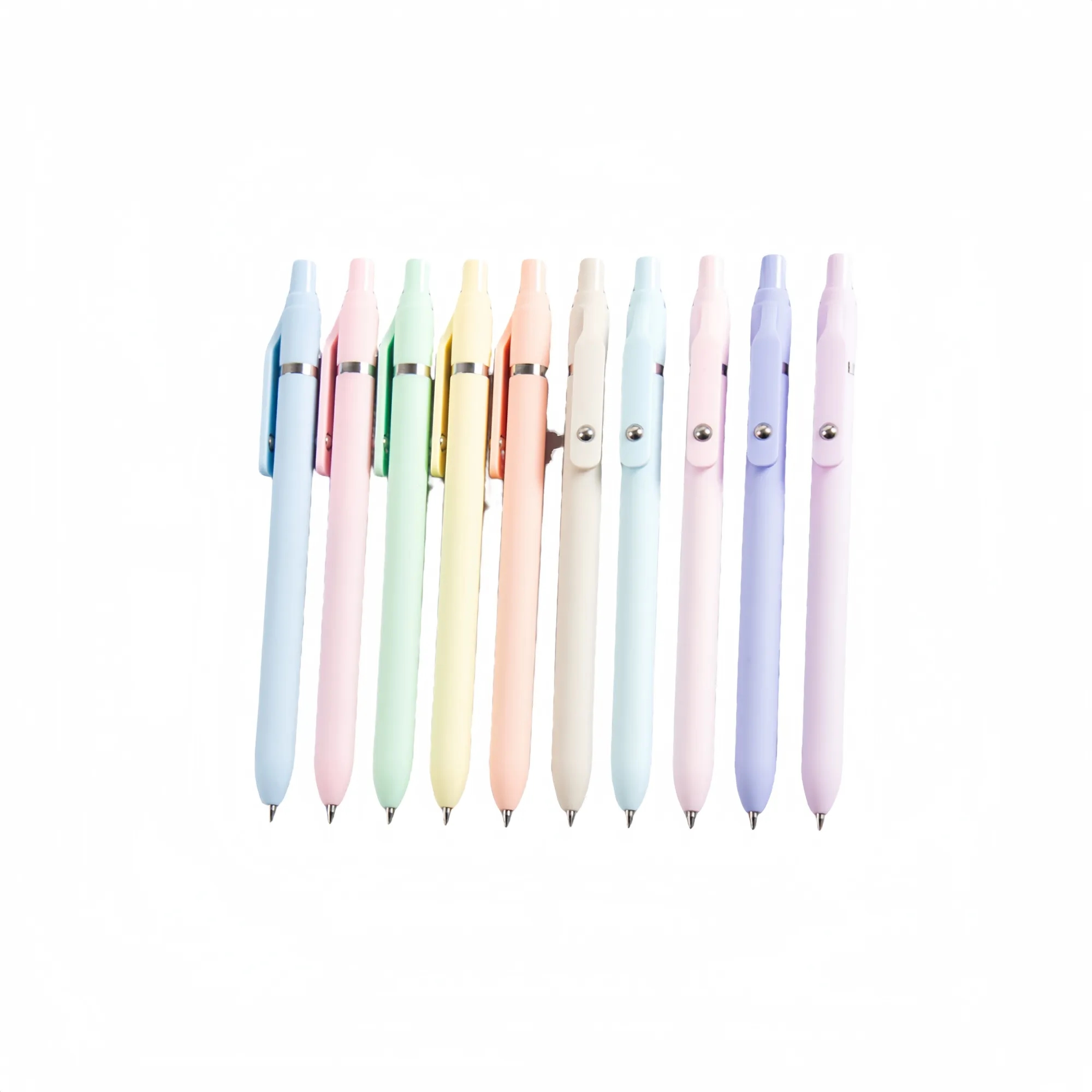 Macaron Colored Click & Roll Gel Pens 13