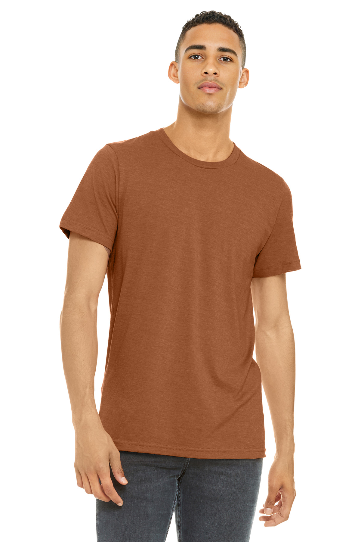 BELLA+CANVAS Unisex Heather CVC Short Sleeve Tee. BC3001CVC 726