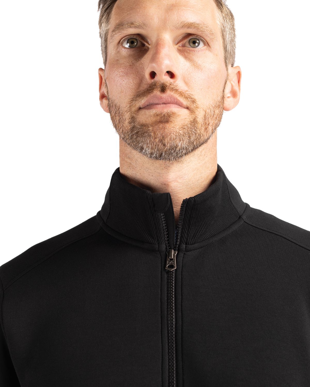 Cutter & Buck Roam Recycled Buttery-Soft Knit Mens Quarter Zip Jacket 58