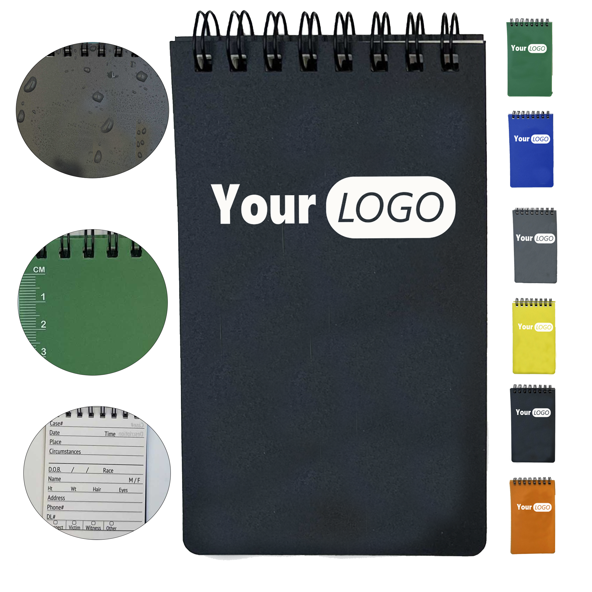 Custom Wirebound Pocket Journal 8