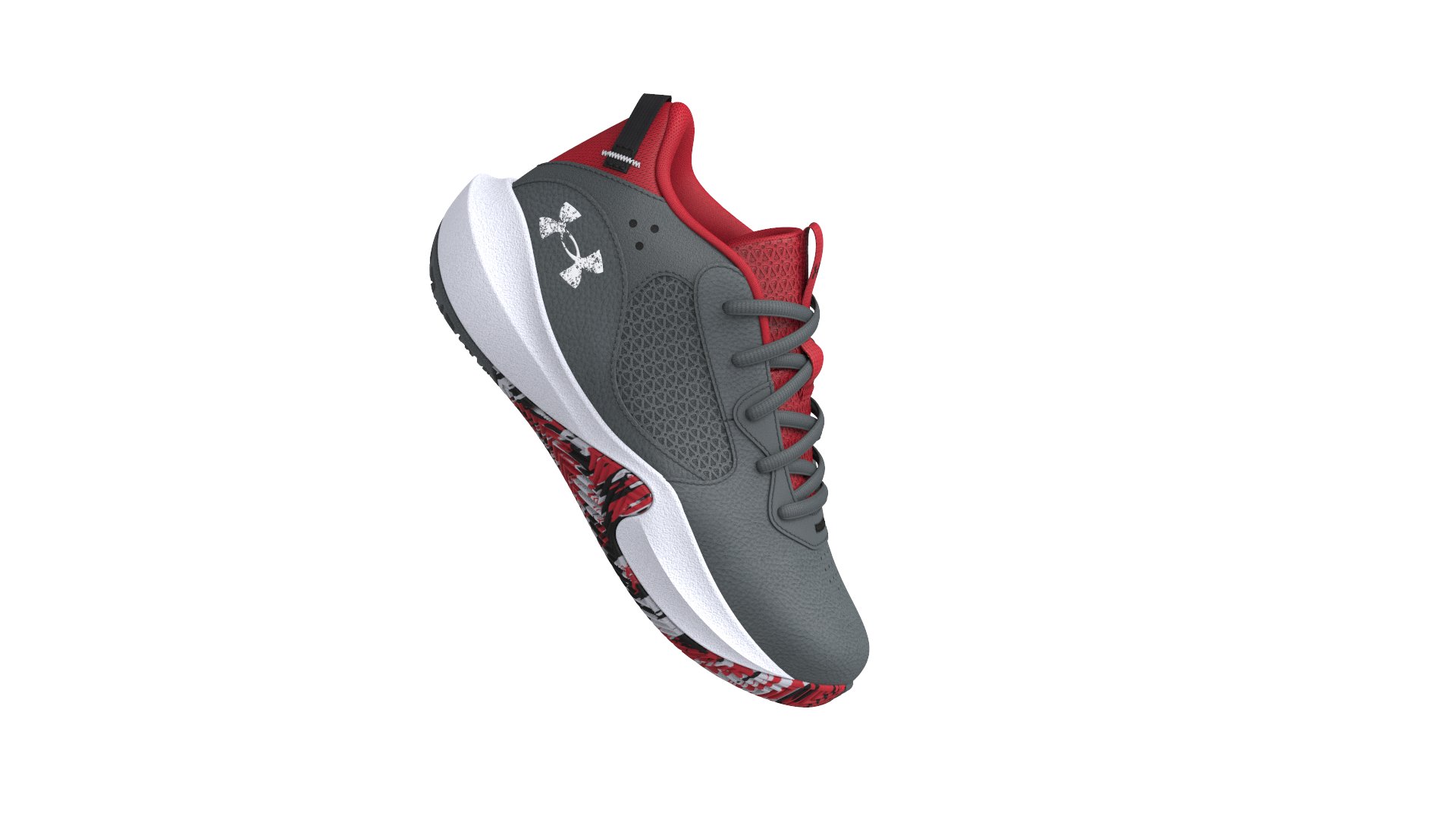 UA Lockdown 6 Pre-School Basketball Shoes 7