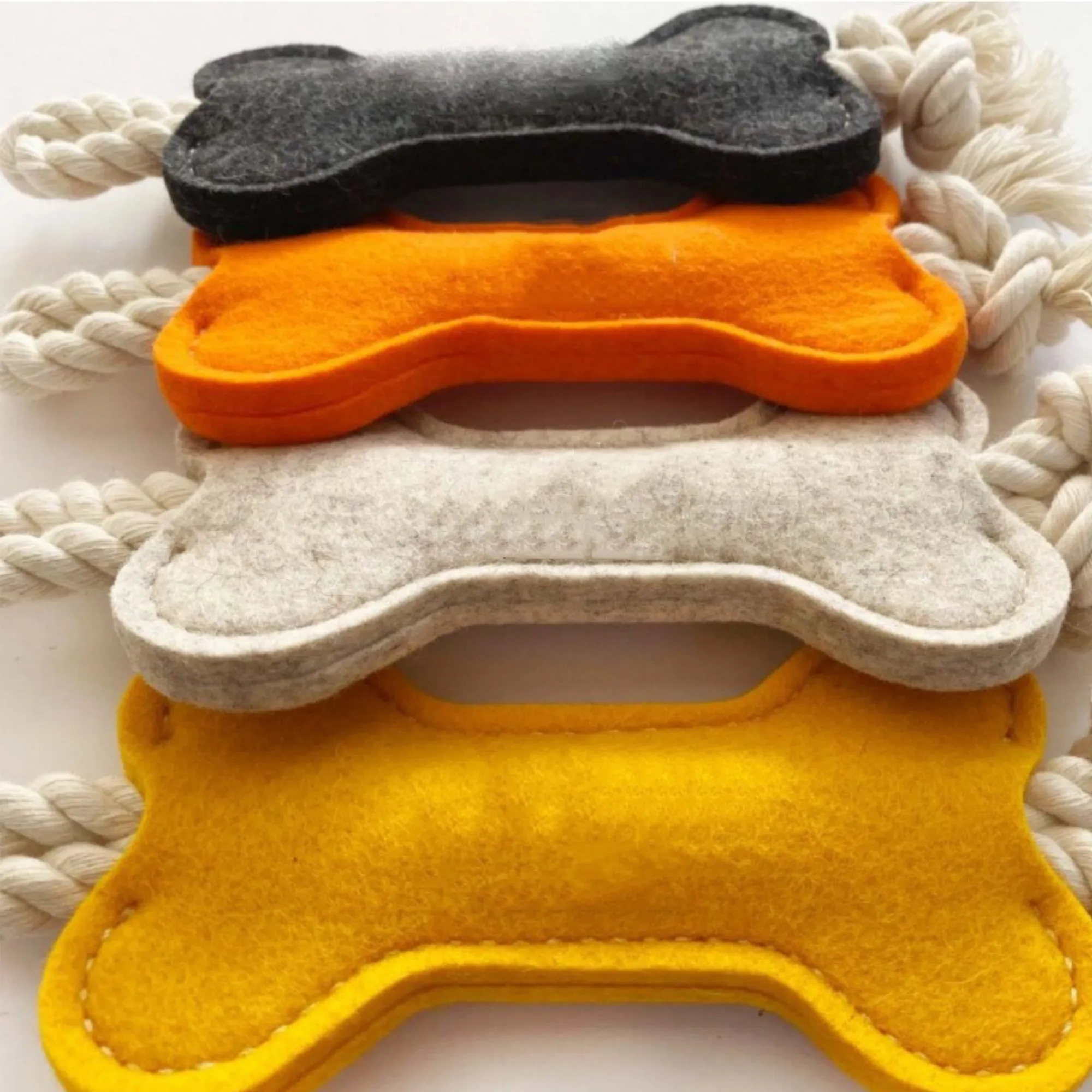 Felt Dog Chew Treat Pet Training Toy 4