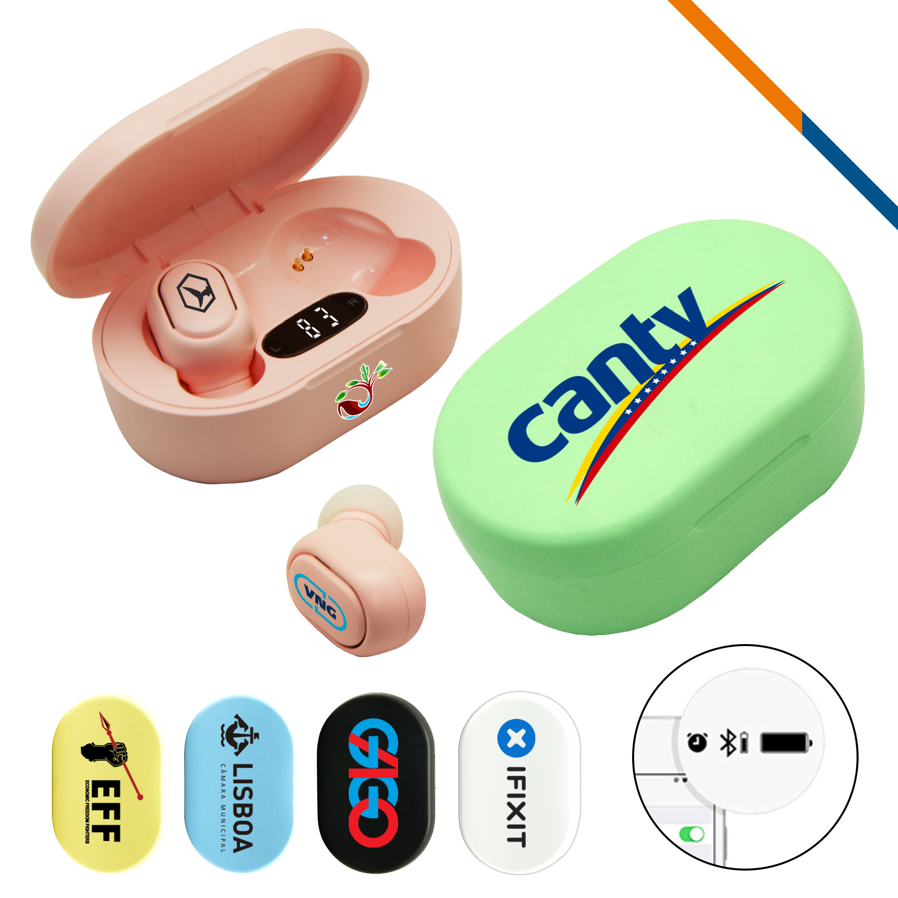 Polla Bluetooth Earbuds 2