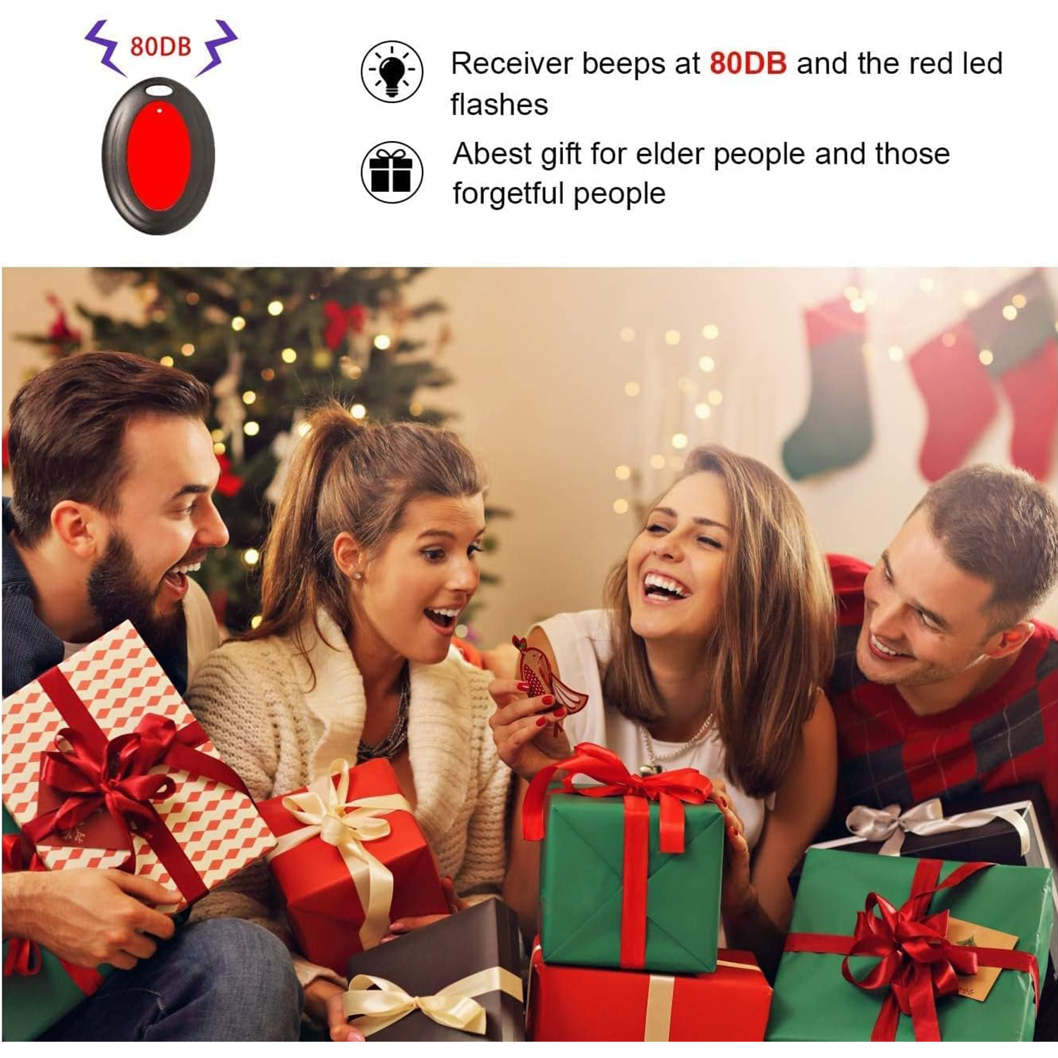 Wireless Key Finder one drag four 7
